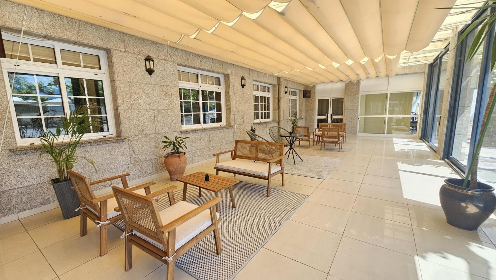 Hotel Miramar Playa America Nigrán Екстериор снимка